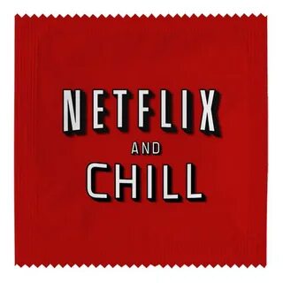 Préservatif humoristique Netflix and chill