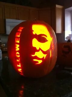 michael myers pumpkin carving patterns - Google Search Pumpk