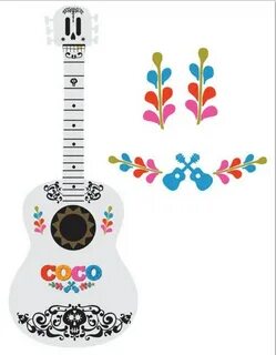 DIGITAL file of COCO Guitar and style lyrics to customize it