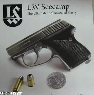 ARMSLIST - For Sale: LW Seecamp - LWS32 / 380