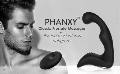 PHANXY Remote Control Male Prostate Massager Vibrator For Me
