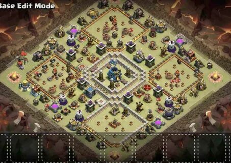 Clash of Clans Bases war for Town hall 12 - ClashTrack.com