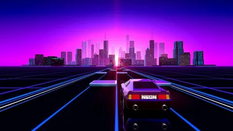 Neon Drive - '80s style arcade game - Wylsacom