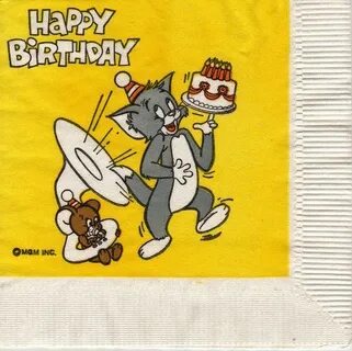 Tom And Jerry Happy Birthday Cards Beautiful : Greeting Card