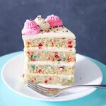 Grain-Free Funfetti Cake Recipe Funfetti cake, Cake, Crumble