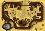 D&D Bandit Camp Map - Vector U S Map