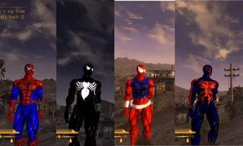 Spider-man Suit Variations at Fallout New Vegas - mods and c