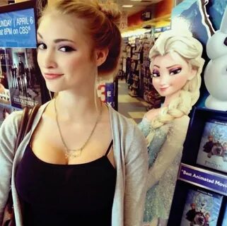 Real life Elsa Anna Faith Real life disney characters, Anna 