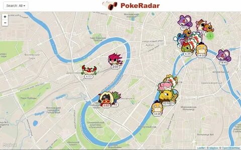 Карта Pokemon Go: что это и как найти покемонов
