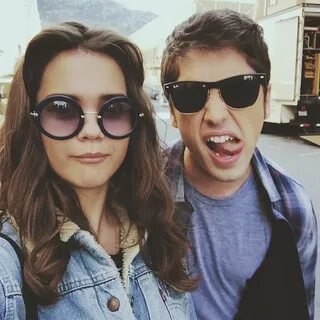 Maia Mitchell and David Lambert are so cute in this selfie t
