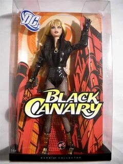 Black Canary Barbie DC Comics Black Label Superhero Doll NRF