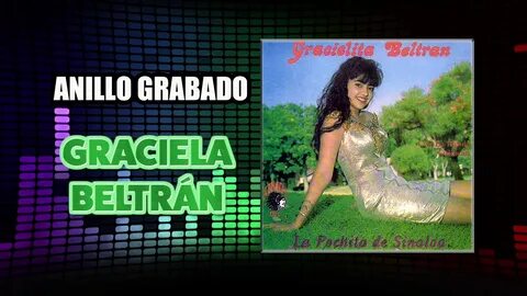 ANILLO GRABADO "Graciela Beltran" disco La Pochita de Sinalo