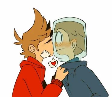 Tomtord/Eddmatt short comics - Indirect kiss Tomtord comic, 