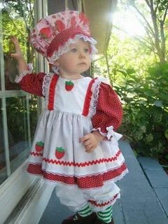 strawberry shortcake costume, so ridiculous looking, but I w