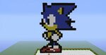 Sonic The Hedgehog Pixel Art Minecraft Project - Undangan.or