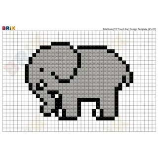 Cute Elephant Pixel Art : Pin the clipart you like.