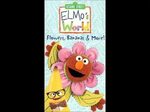 Elmo's World: Flowers, Bananas and More! (2000 VHS) (Full Sc