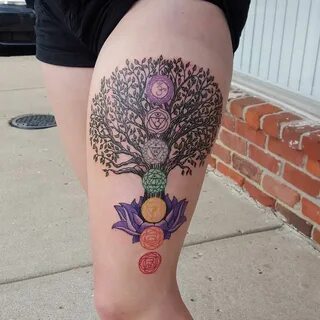 Chakra Tree Of Life Tattoo - Best Tattoo Ideas Chakra tattoo