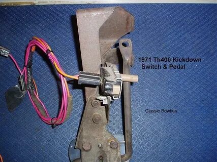 Turbo 400 Transmission Kickdown Switch Wiring Diagram - Stud