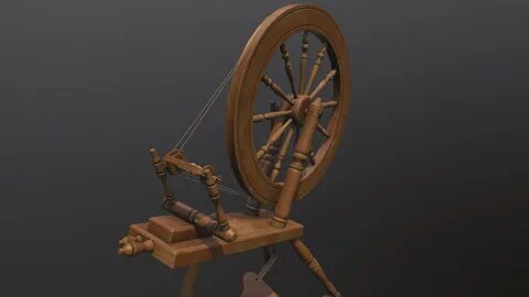 ArtStation - Spinning Wheel