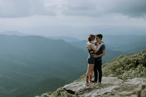 Couple Mountain Photography Inspiration Natural Bang