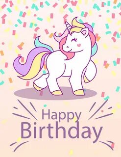 Happy Birthday Unicorn Images - art-titmouse