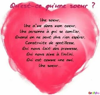 poeme soeur