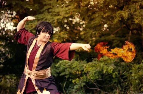 Katara and Zuko from Avatar: The Last Airbender Cosplay