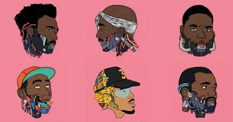 Cartoon Drawings Of Rappers posted by Zoey Anderson