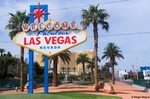 Знак "Добро пожаловать в Лас-Вегас"