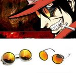 Alucard Cosplay Glasses Anime Hellsing Cosplay Prop Adult Wo