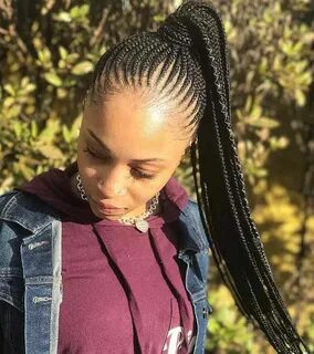 10 Gorgeous Ways To Style Your Ghana Braids in Easy Steps - 