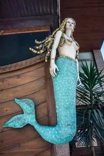 figurehead Mermaid statues, Mermaid sculpture, Ship figurehe