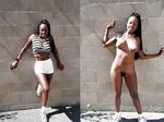 Homemade Ebony Dressed and Undressed - Nuded Photo
