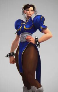 ArtStation - Chun-Li Fan art, Giovanni Roschini Chun li stre