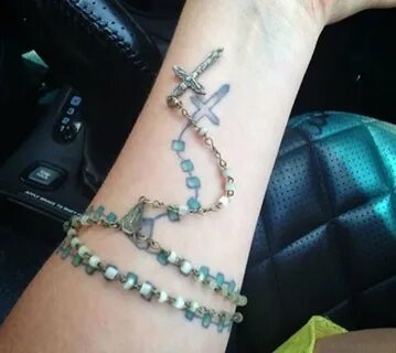 56 Modish Rosary Tattoos On Wrist - Tattoo Designs - Tattoos