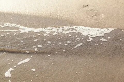 Textured Wet Sand Beach Background Stock Image - Image of de