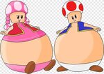 Бесплатная загрузка Super Mario Bros. 3 Toadette, Fat Toad s