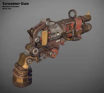 ArtStation - Screamer Gun