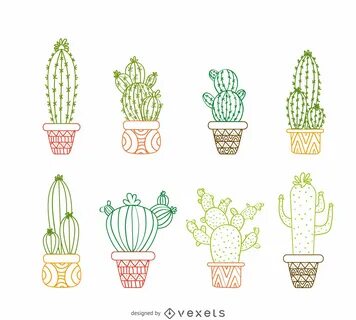 Cactus Drawing Outline at PaintingValley.com Explore collect