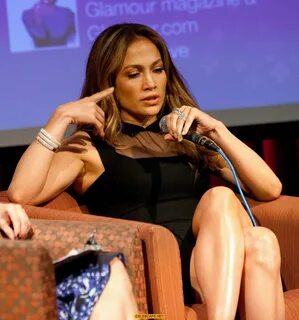 Jennifer Lopez exposed her great legs at Global Movement of 