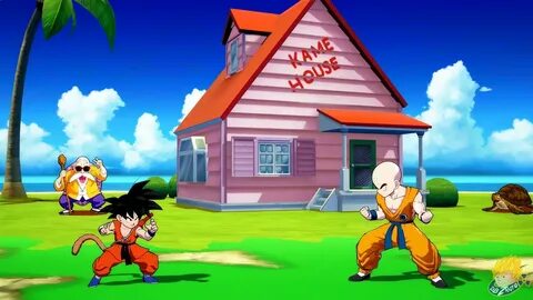 Dragon Ball FighterZ - Kame House Stage Gameplay MOD - YouTu
