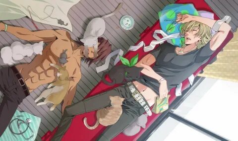 tiger, Bunny, Cute, Sleep, Cats, Anime, Series Wallpapers HD