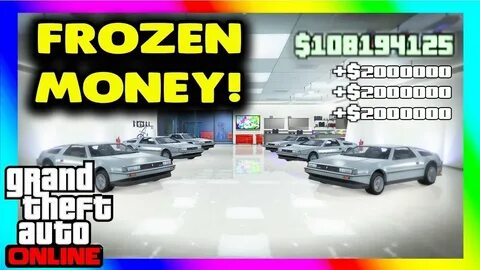 FROZEN MONEY GLITCH IN GTA ONLINE BUYING LITERALLY EVERY VEH