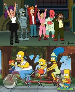 Protected Blog " Log in The simpsons, Futurama, Crossover ep