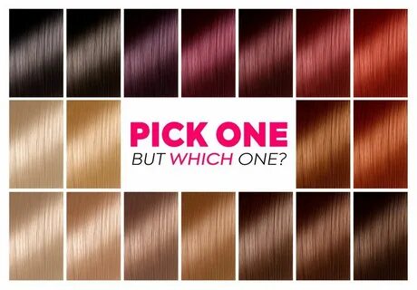 How to choose the best hair color from hair color chart; How