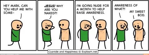 HEY MARK. CAN Jesus.! WHY I'M GOING NUDE FOR AWARENESS OF SO