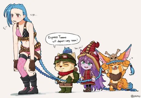 Jinx And Tristana League Of Legends лига легенд фэндомы лига