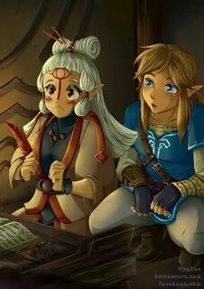 Link and Paya Dessin zelda, Princesse zelda, Jeux manga
