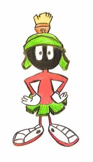 Clipart of How To Draw Marvin The Martian free image downloa